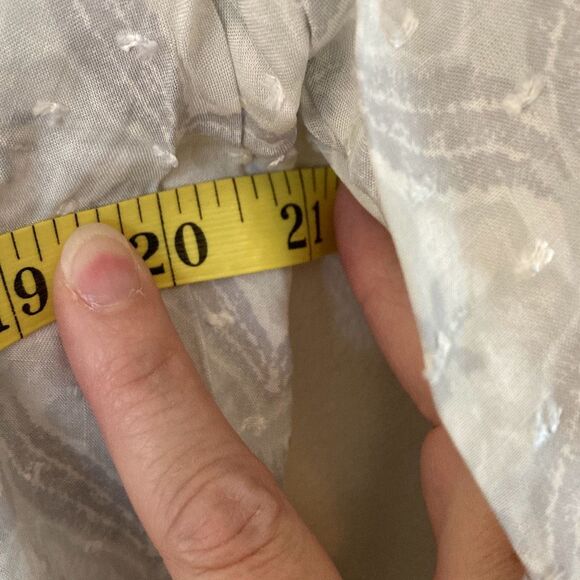 J. Valdi Womens Barcelona Tie Front Midi Shirt Dress Size Medium (M3) - Picture 12 of 14